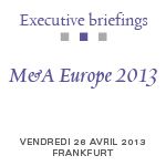 M&A Europe 2013